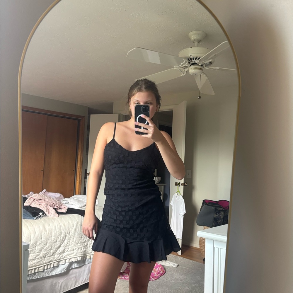 Leola Couture Polka Dot Mini Dress